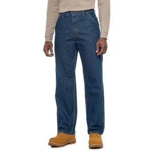 Carhartt FRB13 Flame Resistant Signature Denim Dungaress Factory 2nds 40x32 NEW
